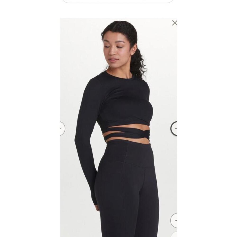 LOLE Burst Long Sleeve Top Womens Size Medium Yoga Pilates Stretch Active